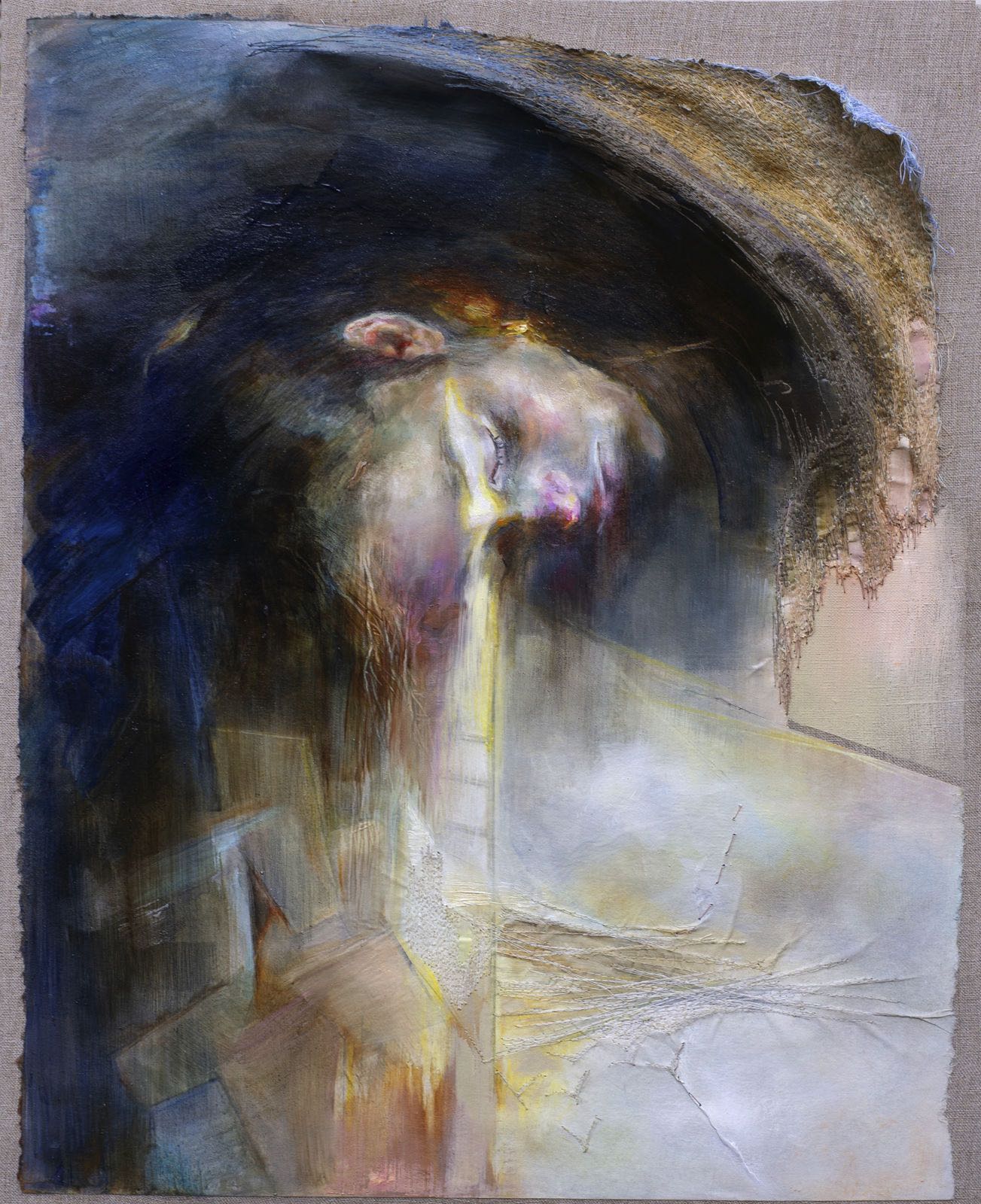 Lueur · 2021 · Leinwand, 60 x 48 cm