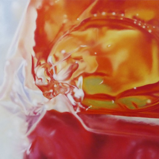 Susanne Woelk · Eiswasser · 2004 · 100 x 100 cm