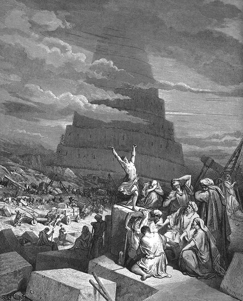 Thurmbau zu Babel, 1. Mose 8,8